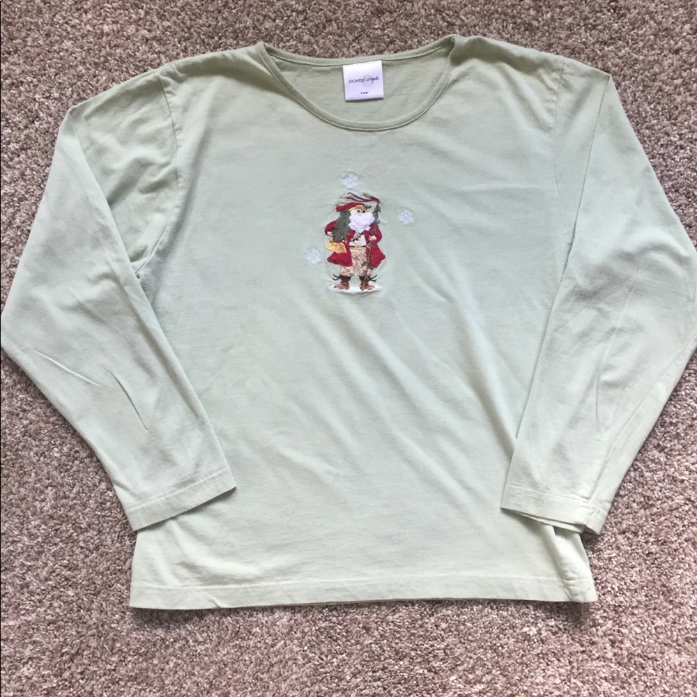 Women’s Large Santa shirt